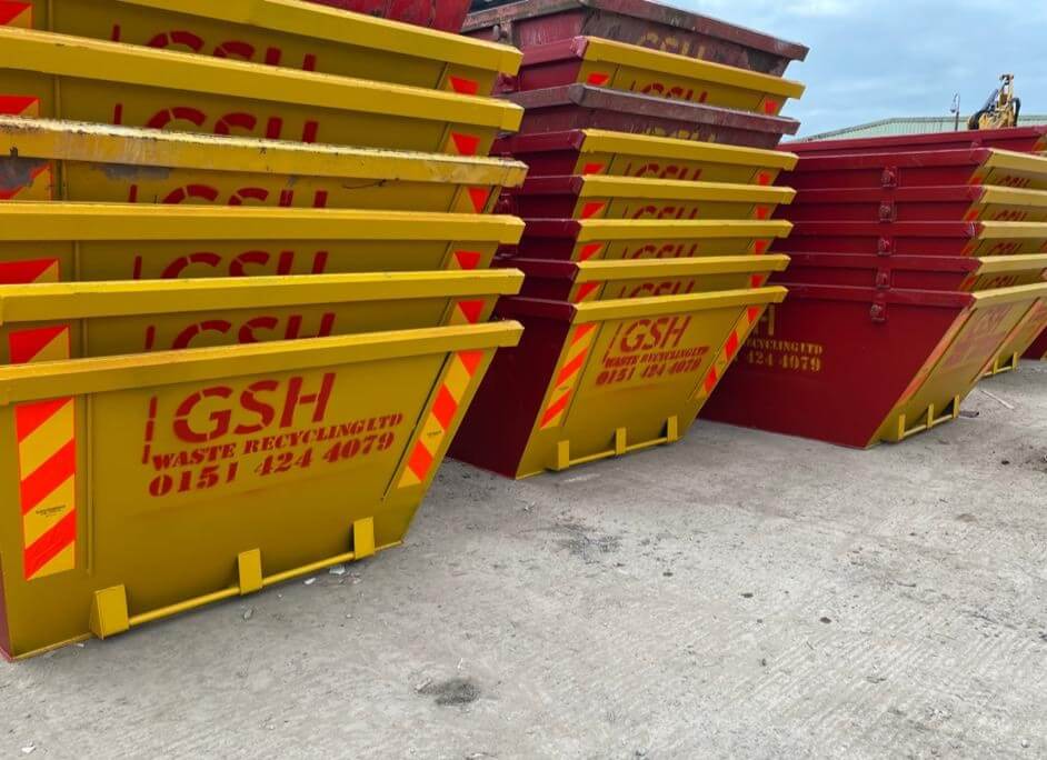 4 yard Mini skip available from GSH Waste