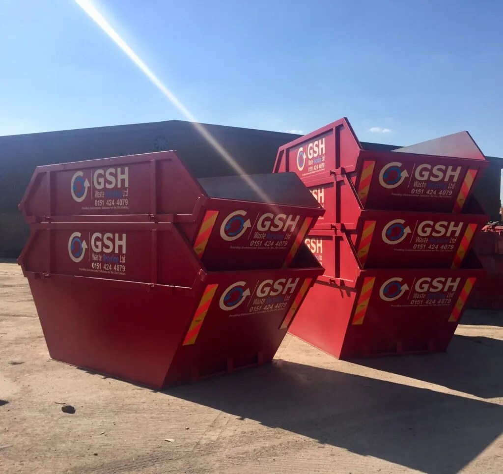8 yard Builder’s skip available from GSH Waste